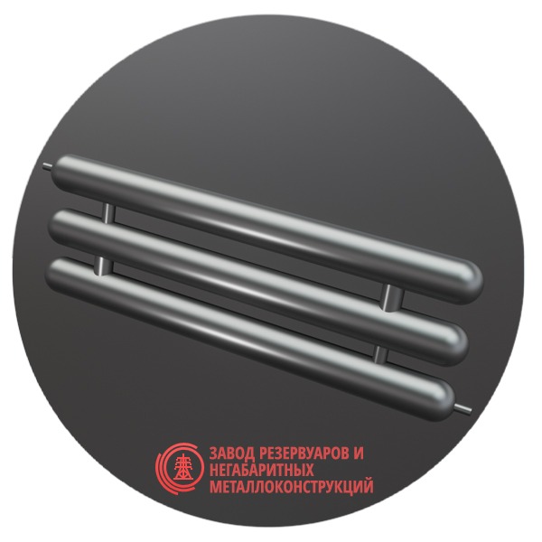 Регистры отопления трехрядные РСЭ-3x219x5.0-5000 мм
