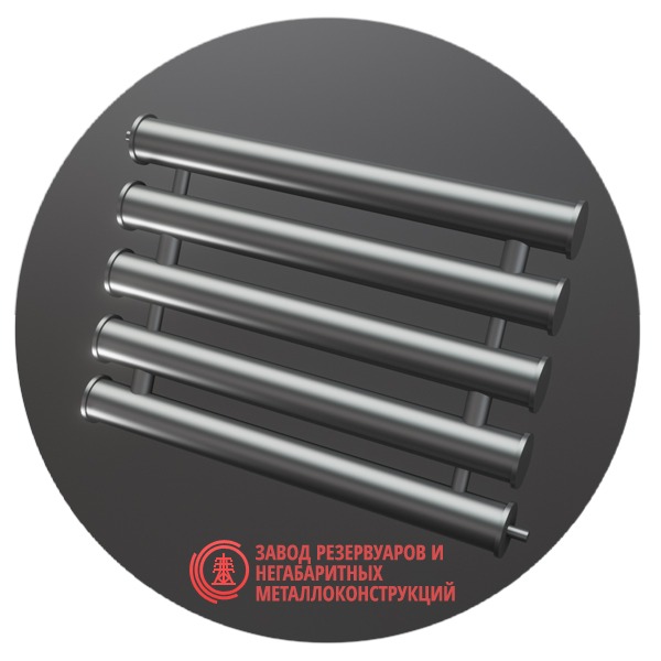 Регистры отопления пятирядные РСП-5x57x2.0-12000 мм